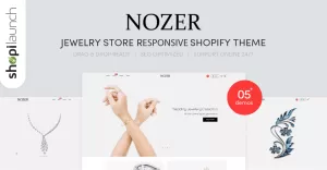 Nozer- Jewelry Store Responsive Shopify Theme