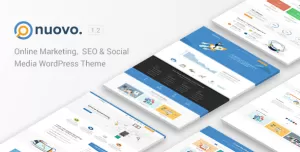 Nuovo - Social Media, Digital Marketing Agency, SEO WordPress Theme