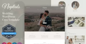 Nuptials - Wedding and Planner WordPress Theme