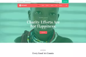 Nusafe - Charity & Non-Profit Elementor Template Kit