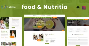 Nutritia - Nutrition WordPress Theme - TemplateMonster
