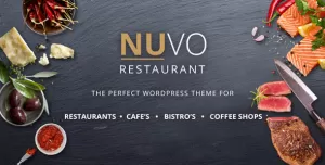 NUVO - Restaurant, Cafe & Bistro Drupal Theme