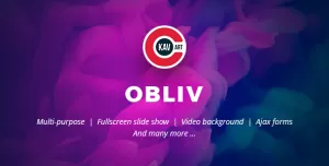 Obliv - Creative HTML Template