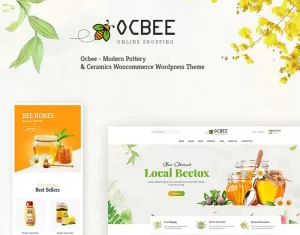 Ocbee - Honey Bee Production WooCommerce Theme