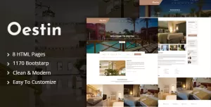 Oestin - Hotel & Resort HTML Template