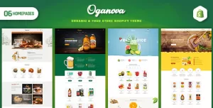 Oganova - Organic & Food Store Shopify Theme
