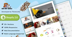 Oh My Dog - Mega Pets Shopify 2.0 Responsive Theme