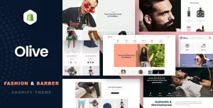 Olive - Fashion & Barber Store Shopify Theme