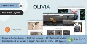 Olivia - Shopify Multi Purpose Theme