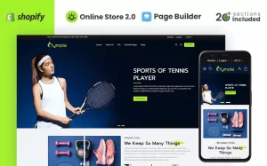 Olympia - Sports Store Shopify Theme - TemplateMonster