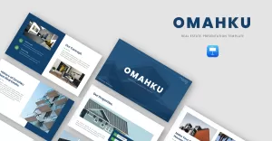 Omahku - Real Estate Keynote Template - TemplateMonster