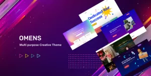 Omens - Multipurpose Creative WordPress Theme