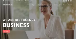 Omnipotent -Multipage Business Website Template