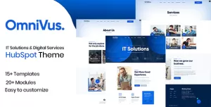 Omnivus - IT Solutions & Digital Services HubSpot Theme