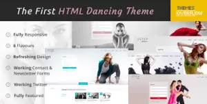 One Step - Creative Ballet HTML Template
