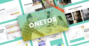 OneTos Marketing PowerPoint Template - TemplateMonster