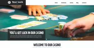 Online Casino Drupal Template