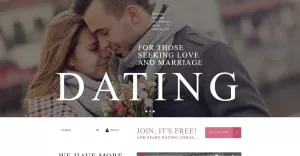 Online Dating Services Joomla Template - TemplateMonster