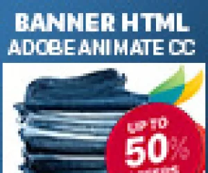 Online Shopping HTML5 Banner – INTERACTIVE USER