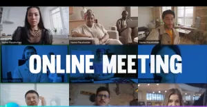 Online Video Meeting Promo - After Effects Template