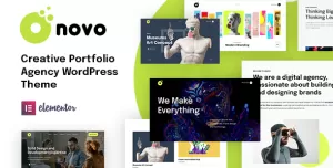 Onovo - Creative Portfolio Agency WordPress Theme