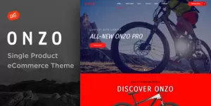 Onzo - Single Product & Bike Shop eCommerce Theme