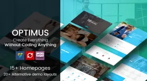 Optimus - Responsive Multipurpose WordPress Theme - Themes ...