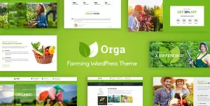 Orga - Organic Farm & Agriculture WordPress