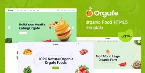 Orgafe - Organic Food HTML5 Template