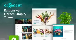 Organeat - Healthy and Organic Food Store Shopify Theme