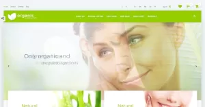 Organic cosmetics - responsive PrestaShop Theme