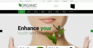 Organic Cosmetics Store OpenCart Template - TemplateMonster