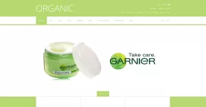 Organic Cosmetics ZenCart Template
