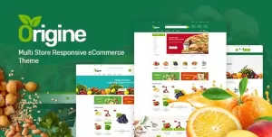 Organic Food HTML Template - Origine