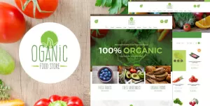 Organic Food Store  HTML5 and Bootstrap 3 Template