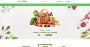 Organic Fruit Shop RTL WooCommerce Theme - TemplateMonster