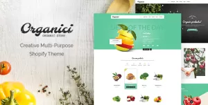 Organici - Creative Multi-Purpose Shopify Theme