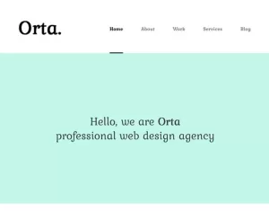 Orta - Photography & Personal Blog WordPress Theme