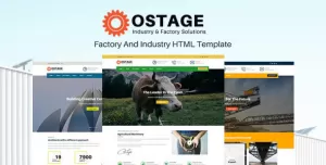 Ostage - Responsive Factory & Industry HTML Template