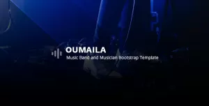 Oumaila - Music Band Template