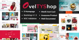 Oveltyshop - ECommerce Responsive Drupal Theme