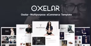 Oxelar - Fashion Luxury Online Shopping Website Template