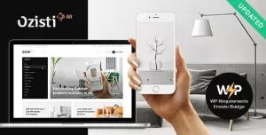 Ozisti  A Multi-Concept WooCommerce WordPress Theme Augmented Reality Store Ready