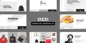 OZZI - Creative Portfolio PSD Template