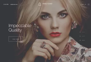 Pablo Guadi - Jewelry Designer & Handcrafted Jewelry Online Shop WP Theme