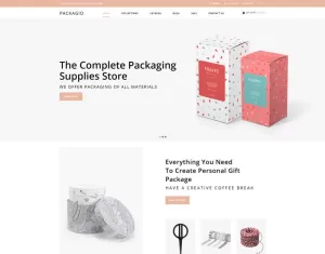 Packagio - Maintenance Clean Shopify Theme - TemplateMonster
