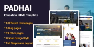 Padhai - Education HTML Template