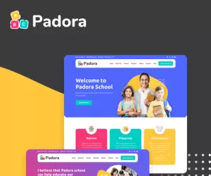 Padora - Kindergarten & Child Care Elementor Template Kit