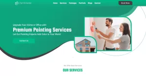 PaintMaster - Painting Services Website Template