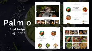 Palmio - Food Recipe Blog Theme